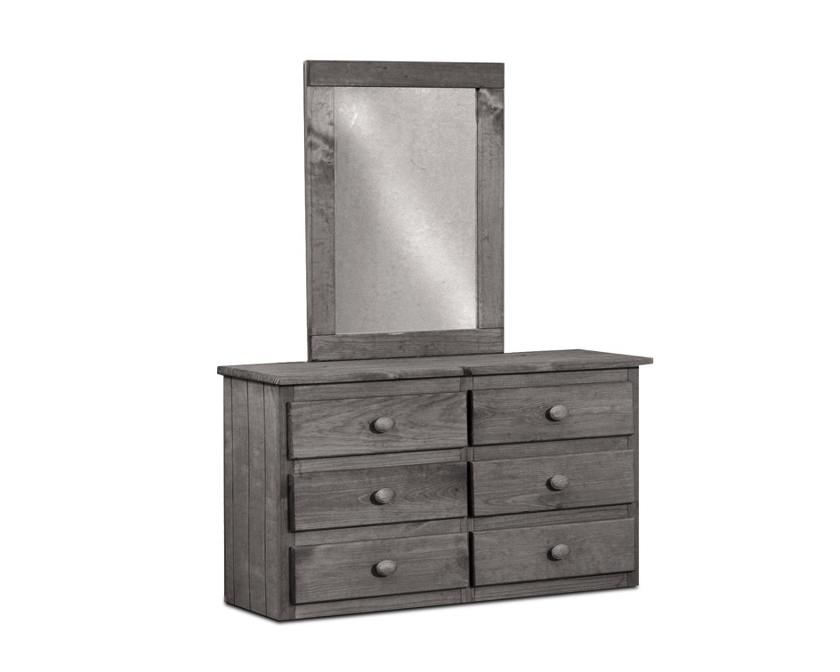 2956 Driftwood Dresser / 251 Mirror