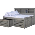 299 Driftwood Full Day Bed/ 241 Set of 2 Crates